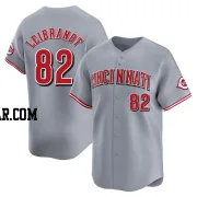 Brandon Leibrandt Men's Cincinnati Reds Gray Limited Away Jersey