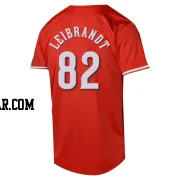 Brandon Leibrandt Men's Cincinnati Reds Red Limited Alternate Jersey