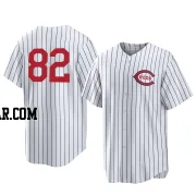 Brandon Leibrandt Men's Cincinnati Reds White Replica 2022 Field Of Dreams Jersey