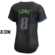 Brandon Lowe Women's Tampa Bay Rays Charcoal Limited 2024 City Connect Jersey