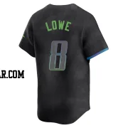 Brandon Lowe Youth Tampa Bay Rays Charcoal Limited 2024 City Connect Jersey