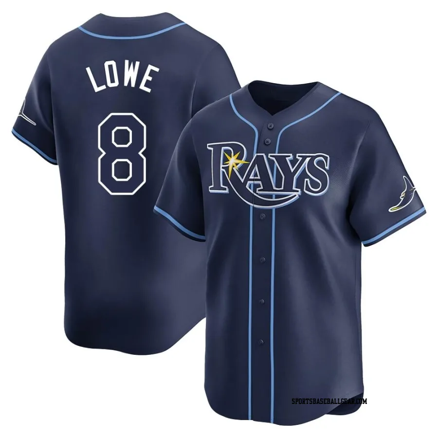 Brandon Lowe Youth Tampa Bay Rays Navy Limited Away Jersey