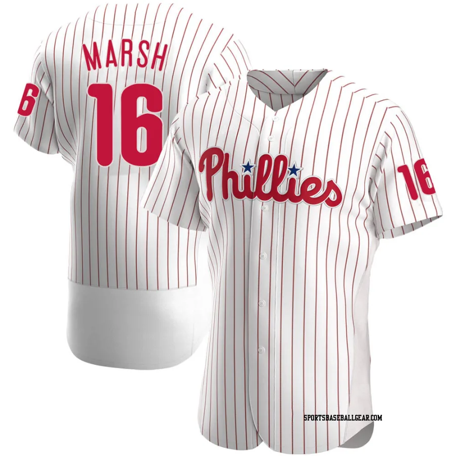 Brandon Marsh Men's Philadelphia Phillies White Authentic Home Jersey