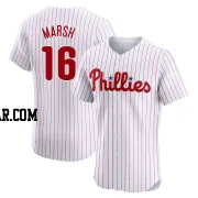 Brandon Marsh Men's Philadelphia Phillies White Elite Home Jersey