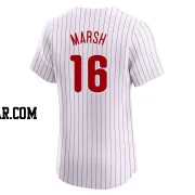 Brandon Marsh Men's Philadelphia Phillies White Elite Home Jersey