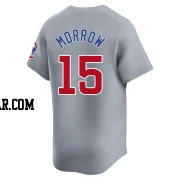 Brandon Morrow Men's Chicago Cubs Gray Limited Road Jersey