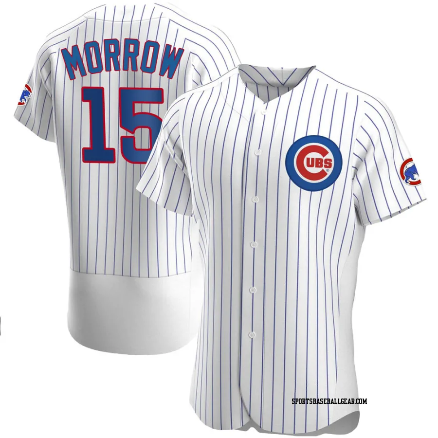 Brandon Morrow Men's Chicago Cubs White Authentic Home Jersey