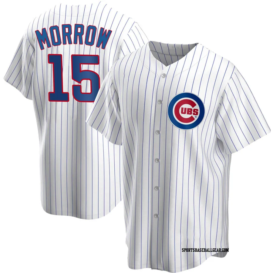 Brandon Morrow Men's Chicago Cubs White Replica Home Jersey