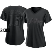 Brandon Morrow Women's Chicago Cubs Black Authentic Pitch Fashion Jersey