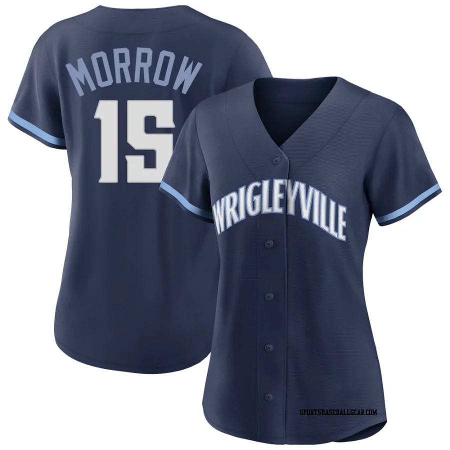 Brandon Morrow Women's Chicago Cubs Navy Replica 2021 City Connect Jersey