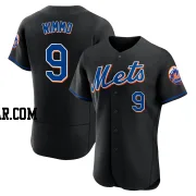 Brandon Nimmo Men's New York Mets Black Authentic 2022 Alternate Jersey