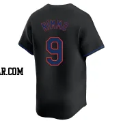 Brandon Nimmo Men's New York Mets Black Limited Alternate Jersey