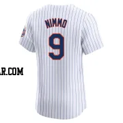 Brandon Nimmo Men's New York Mets White Elite Home Jersey