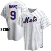 Brandon Nimmo Men's New York Mets White Replica Home Jersey