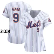 Brandon Nimmo Women's New York Mets White Limited Home Jersey