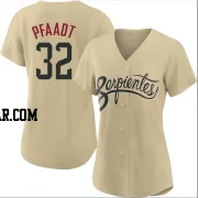 Brandon Pfaadt Women's Arizona Diamondbacks Gold Authentic 2021 City Connect Cool Base Jersey