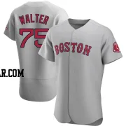 Brandon Walter Men's Boston Red Sox Gray Authentic Road Jersey