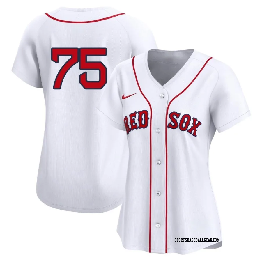 Brandon Walter Women's Boston Red Sox White Limited 2nd Home Jersey