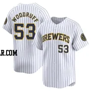 Brandon Woodruff Men's Milwaukee Brewers White Limited Alternate Jersey