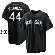 Brandon Workman Men's Boston Red Sox Black/White Replica Jersey