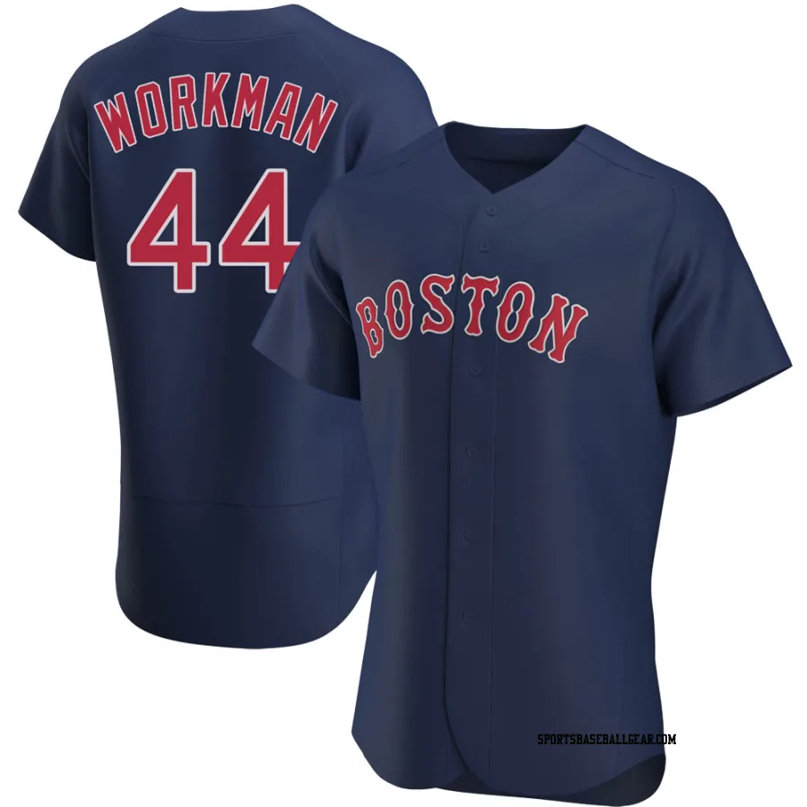 Brandon Workman Men's Boston Red Sox Navy Authentic Alternate Jersey