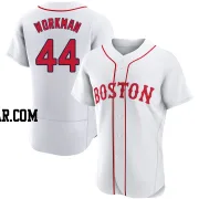 Brandon Workman Men's Boston Red Sox White Authentic 2021 Patriots' Day Jersey