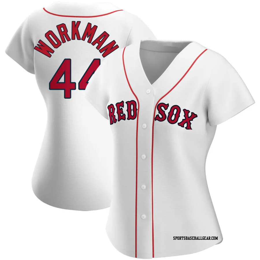 Brandon Workman Women's Boston Red Sox White Replica Home Jersey