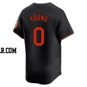 Brandon Young Men's Baltimore Orioles Black Limited Alternate Jersey