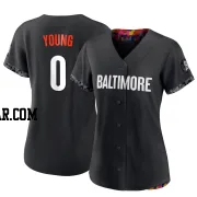 Brandon Young Women's Baltimore Orioles Black Authentic 2023 City Connect Jersey