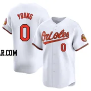 Brandon Young Youth Baltimore Orioles White Limited Home Jersey