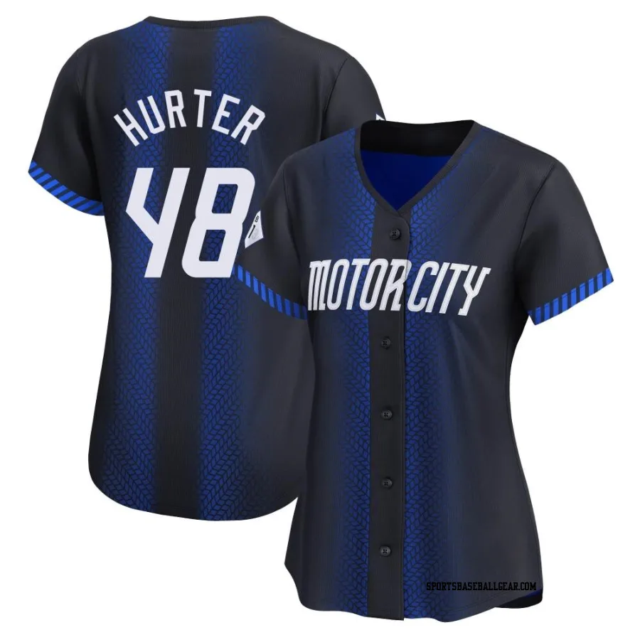 Brant Hurter Women's Detroit Tigers Blue Limited 2024 City Connect Jersey