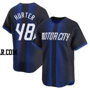 Brant Hurter Youth Detroit Tigers Blue Limited 2024 City Connect Jersey