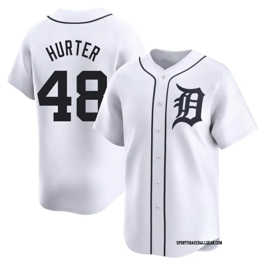 Brant Hurter Youth Detroit Tigers White Limited Home Jersey