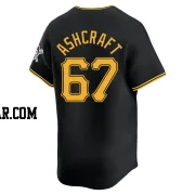 Braxton Ashcraft Men's Pittsburgh Pirates Black Limited Alternate Jersey