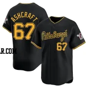 Braxton Ashcraft Youth Pittsburgh Pirates Black Limited Alternate Jersey