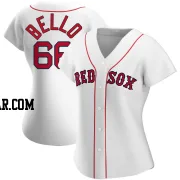 Brayan Bello Women's Boston Red Sox White Authentic Home Jersey