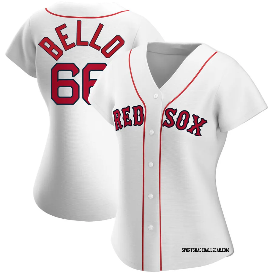 Brayan Bello Women's Boston Red Sox White Authentic Home Jersey