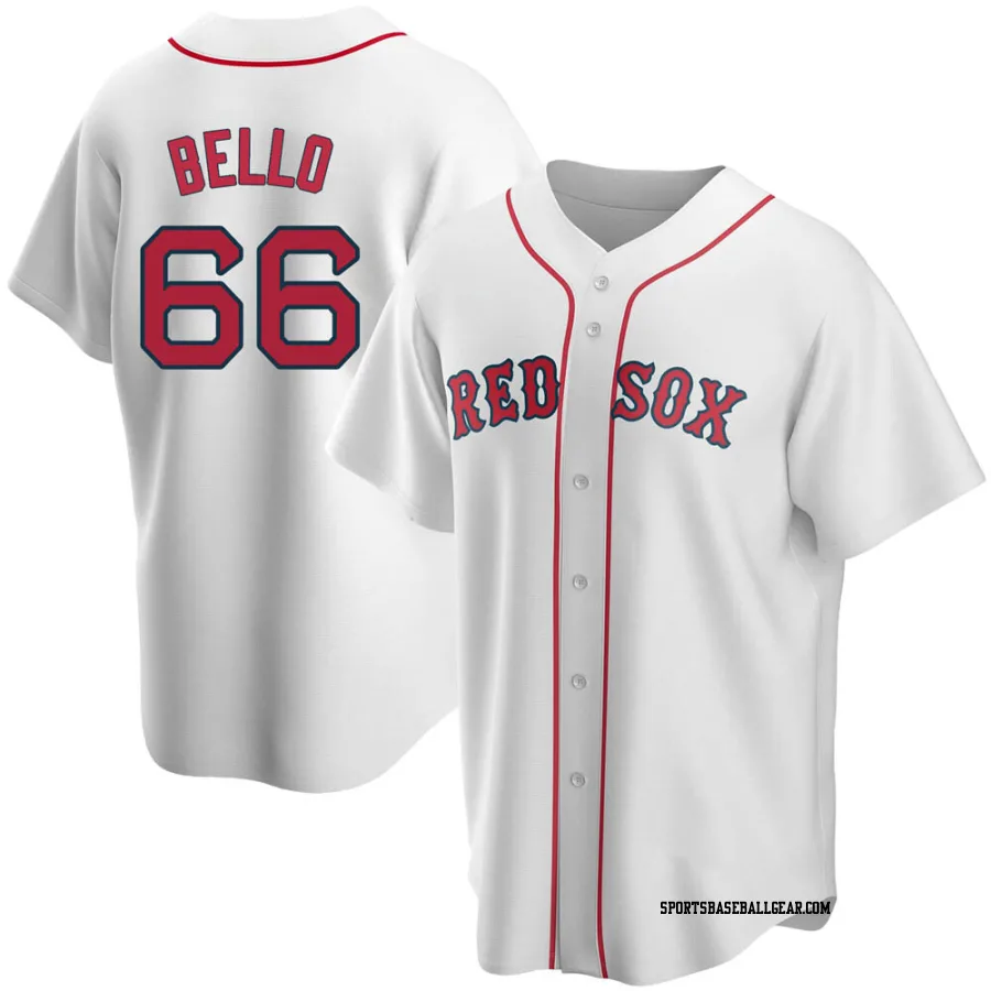 Brayan Bello Youth Boston Red Sox White Replica Home Jersey