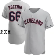 Brayan Rocchio Men's Cleveland Guardians Gray Authentic Road Jersey