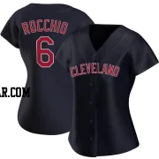 Brayan Rocchio Women's Cleveland Guardians Navy Replica Alternate Jersey