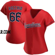 Brayan Rocchio Women's Cleveland Guardians Red Authentic Alternate Jersey