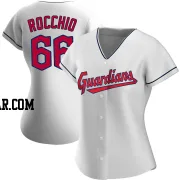 Brayan Rocchio Women's Cleveland Guardians White Authentic Home Jersey