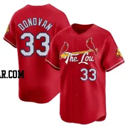 Brendan Donovan Men's St. Louis Cardinals Red Limited 2024 City Connect Jersey