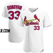 Brendan Donovan Men's St. Louis Cardinals White Authentic Home Jersey