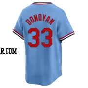 Brendan Donovan Youth St. Louis Cardinals Light Blue Limited Cooperstown Collection Jersey