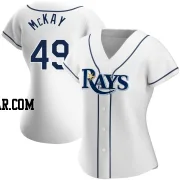 Brendan McKay Women's Tampa Bay Rays White Replica Home Jersey