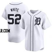 Brendan White Men's Detroit Tigers White Limited Home Jersey