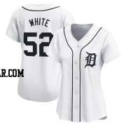 Brendan White Women's Detroit Tigers White Limited Home Jersey