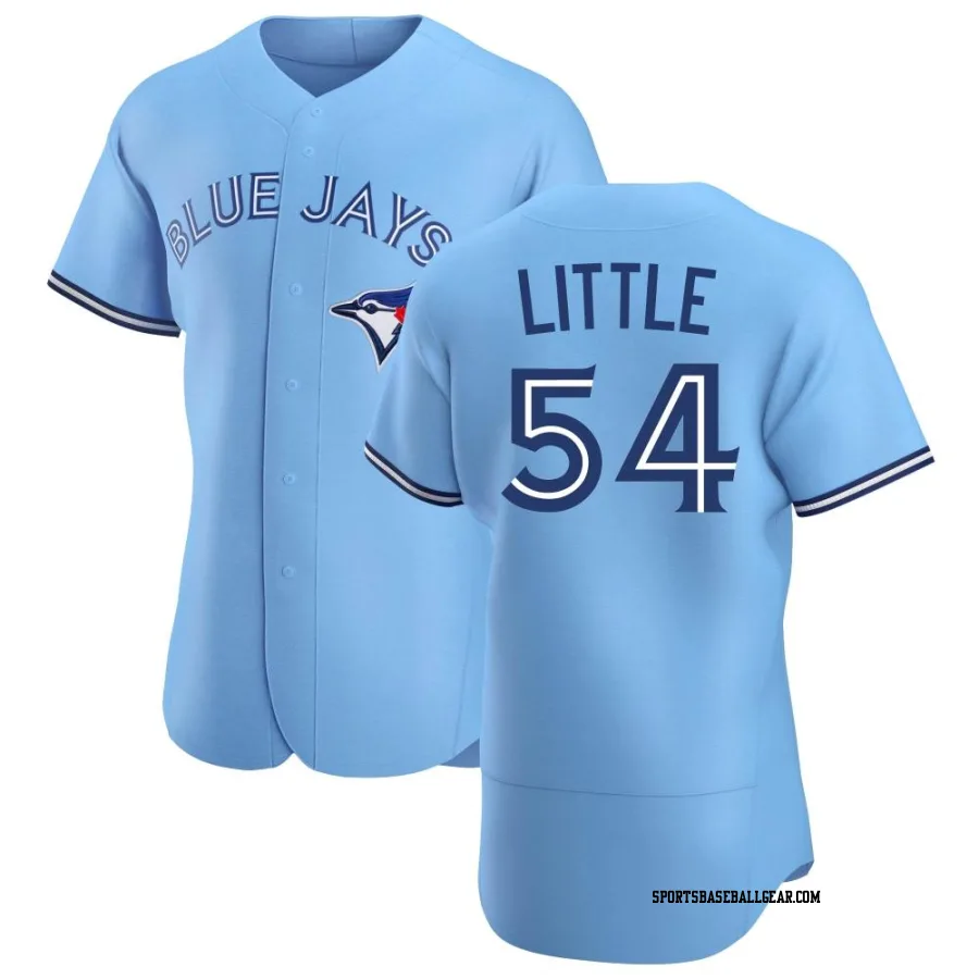 Brendon Little Men's Toronto Blue Jays Blue Authentic Powder Alternate Jersey