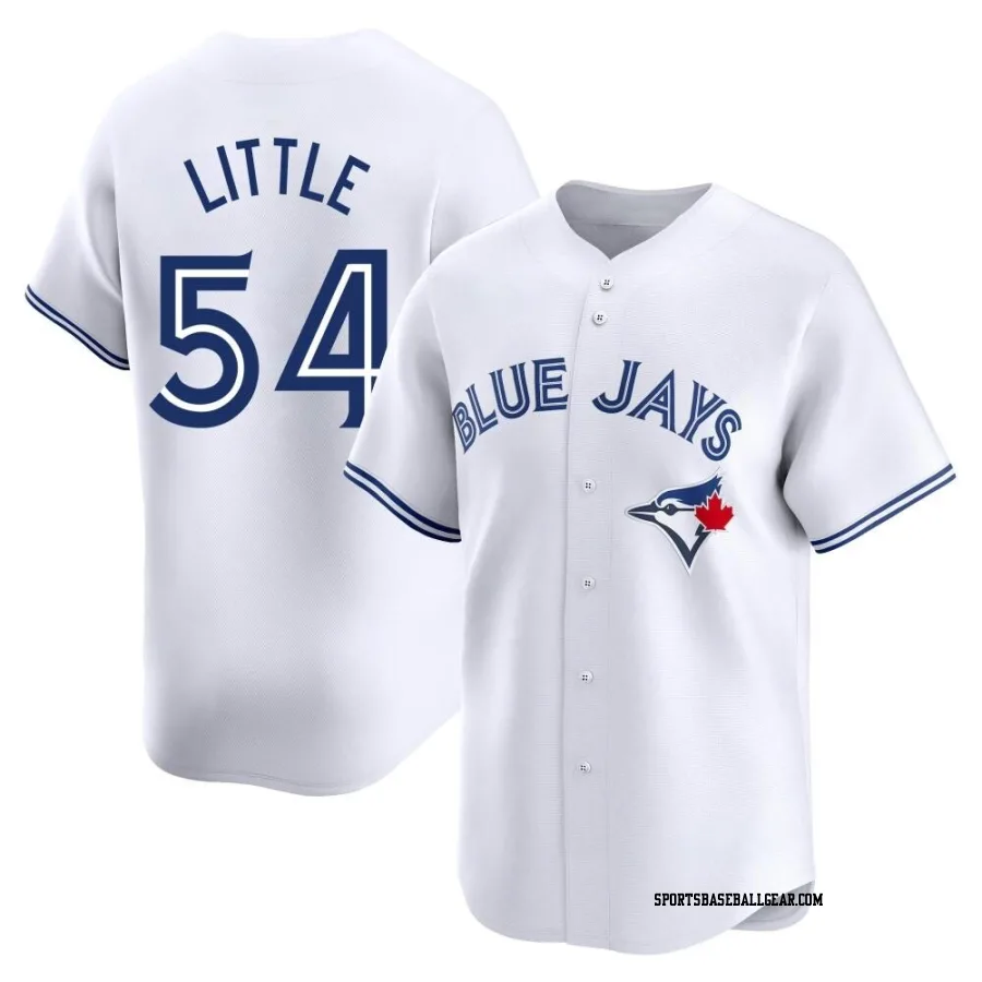 Brendon Little Men's Toronto Blue Jays White Limited Home Jersey